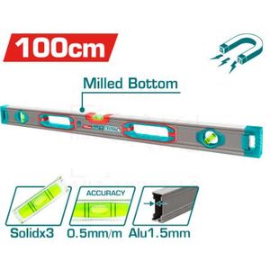 TOTAL TMT210028M – 1 Meter Magnetic Spirit Level