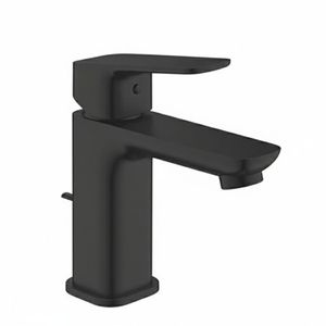 Grohe خلاط حوض جروهي كيوبي اس بالطابق اسود مط غامق