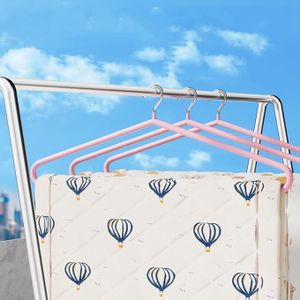 علاقة معدنية شديدة التحمل للاستخدام الاحترافي في غرفة الخياطة ومنظم رفوف منزلية لأغطية السرير والبطانيات وبياضات الغسيل