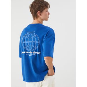 LC Waikiki Crew Neck Printed Jersey Men's T-Shirt