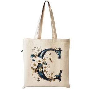 tote bag black High quality 100% linen handbag Black distinctive design and shapes, multi-use (travel/lecture/club/work),Letter C colors
