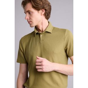 Defacto Girl Slim Fit Waffle Polo T-Shirt