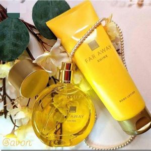 Avon مجموعة فار أواي شاين من ايفون - للنساء - 50 مل + لوشن فار أواي شاين - 125 مل