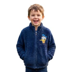 Soft Cotton Zip-Up Jacket for Kids