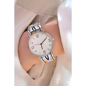 ساعة يد نسائية فاخرة من الإستانلس ستيل المقاوم للصدأ - تصميم كلاسيكي أنيق مقاوم للماء للسيدات والمحجبات