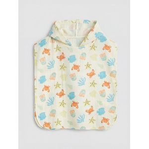 LC Waikiki Printed Baby Boy's Poncho Towel