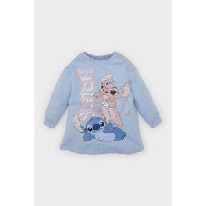 Defacto Babygirl Dress Knitted Dress - Lt.Blue