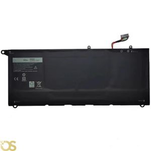 Os بطارية متوافقة مع Dell XPS 13 9360 PW23Y - ضمان لمدة 3 أشهر (7.6V / 60Wh ≈ 7900mAh)