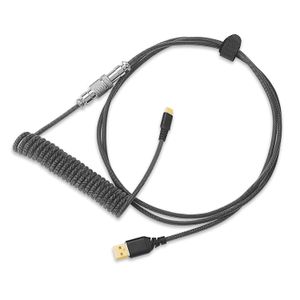 Redragon كابل  بطول 1.61 متر نوع USB متوافق مع لوحات مفاتيح  ولوحات مفاتيح USB-C