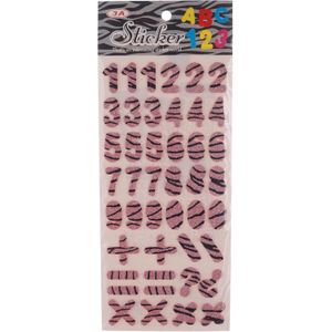 3A  Educational English Numbers Foam Sticker for Kids - Simon and Black 2440-10 - -5087-Simon & Black25