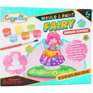 لعبة تشكيل وتلوين أشكال الجنيات بألوان أكريليك - متعدد الألوان Ofer-35