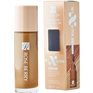 Roseberry Halo Glow Liquid Filter Mixuith Foundation 03 Light Medium