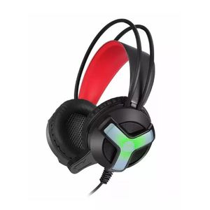 Wesdar Gaming headset for PC and Laptop model GH31 - 40m Length - 2.1m Drivers - 2x 3.5mm Cable - Audio/Mic + USB - Black