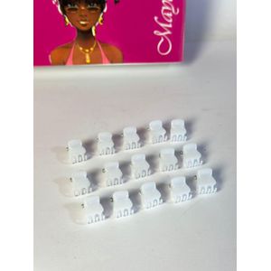 مشابك شعر صغيرة، مناسبة لتزيين تسريحات الشعر النسائية مثل الكعكات والغرة، تتميز بقبضة قوية، متعددة الوظائف، مشابك شعر، مشبك شعر، مشبك شعر، مشبك شعر، مشبك شعر، مشبك شعر، 15 قطعة بيضاء للاستخدام اليومي