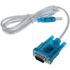  محول كابل USB الى منفذ اتصال RS232 تسلسلي 9 دبوس لتوصيلات Pda، عدد المنافذ: 1، أبيض 