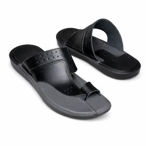 Prestige سليبر رجالى فلات جلد طبيعى 