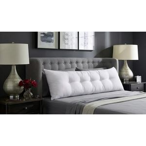 Premium Fiber Pillow 170x40 cm - White