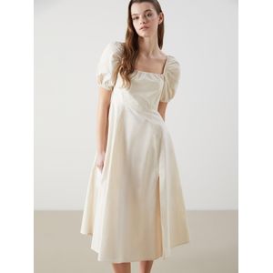 LC Waikiki Square Collar Poplin Dress