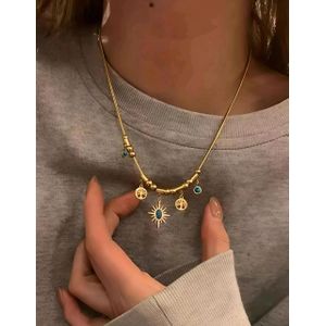 SHEIN قلادة أنيقة مناسبة للارتداء اليوم، والمواعيد، والإجازات، وحفلات الزفاف.
