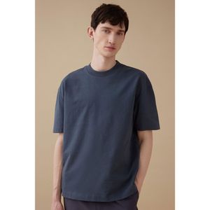 Defacto Man Oversize Fit Short Sleeve T-Shirt - NAVY