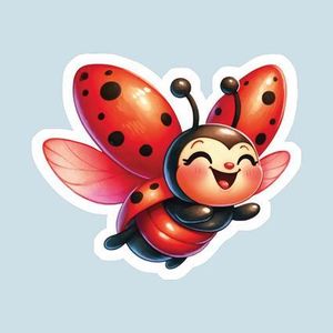 Smile Gallery ملصق حائط للأطفال - 80 × 60 سم – متعدد الألوان