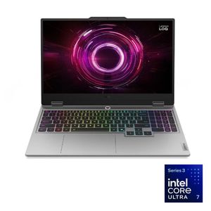 Lenovo  LOQ 15IPH11 لاب توب - انتل كور الترا 7-356H - رامات 16 جيجا بايت - هارد ديسك 512 جيجا بايت SSD - جرافيك NVIDIA GeForce RTX 5060 8GB - شاشة 15.3 WUXGA بوصه 165 هرتز - ويندوز 11 - رمادي-83SL000UED 