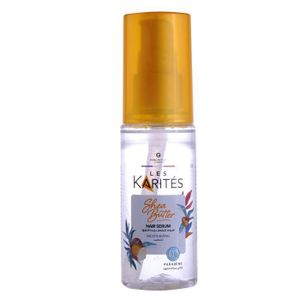 Les Karites Shea Butter Hair Serum 60ml – Nourishing & Hydrating Treatment For Smooth, Shiny Hair