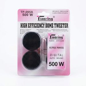 500W High-Efficiency Dome Tweeters with Built-in Crossover