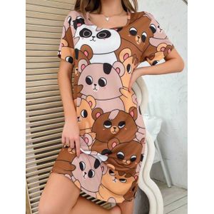 SHEIN AKIKODRAWS فستان نوم صور رسوم كارتون