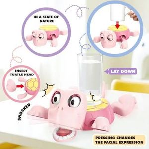 قاعدة أكواب سلحفاة مضحكة