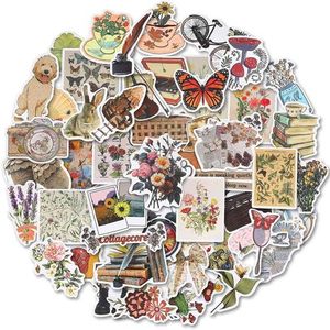 192Pcs Celestial Stickers Vintage Stickers for Scrapbooking Moon