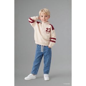Defacto Baby Boy High Neck Top Jeans 2 Piece Set