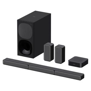 Sony HT-S40R 5.1Ch Real Surround 600W Soundbar with Wireless Rear Speakers Bluetooth Dolby - Black