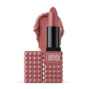 Sandra Cosmetics Lipstick SC671A, Cream Finish, Brown, Studded Case, Shade 41