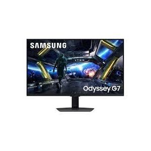 Samsung  32 Odyssey G7 (G70D) 4K UHD IPS 144Hz 1ms(GtG) Smart Gaming Monitor, G-Sync Compatible, AMD Freesync Premium, Vivid Colors, Adjustable Stand, Black Equalizer ( LS32DG702EUXEN )
