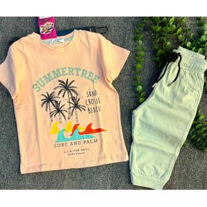 بيجاما  قطن اولادى بيتى صيفي  شورت