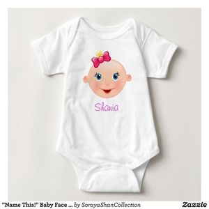 Baby Bodysuit (Salopette) White