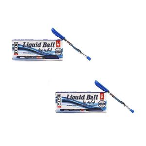 Roto قلم روتو السائل 0.7 مل أزرق (عبوتين) - 24 قلم