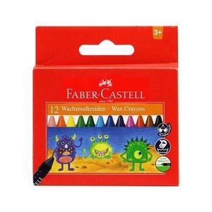 Faber Castell 12 Wax Crayons
