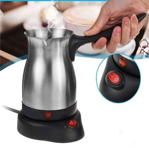 كنكة قهوه تركي  0.6 لتر قاعده منفصله و جسم من الاستالنليس 600 وات