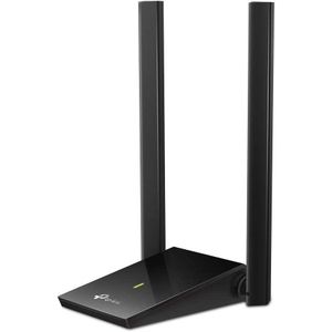 TP-Link محول واي فاي USB ارتشر T4U بلس من تي بي لينك للكمبيوتر - محول شبكة لاسلكي مزدوج النطاق بتيار متردد 1300 ميجابايت لكل ثانية مع ارايل 5 ديسيبل عالية الكسب 2.4/5 جيجاهرتز، يدعم ويندوز 10/8.1/8/7، Mac OS