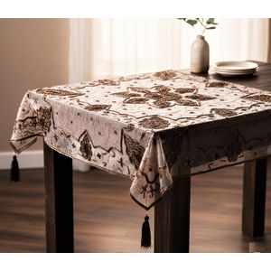Handmade Indian Tablecloth: Bring the elegance of Indian heritage into your home.