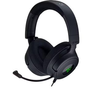Razer سماعة سلكيه ريزر كراكن V4 X  أر جي بي - اسود