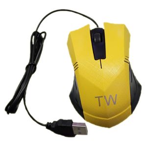 TW USB Optical Mouse - Yellow