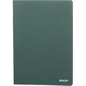 Ancor Lively A4 Premium 60-Sheet 70gsm Exercise Book with French Ruler in Vibrant Green