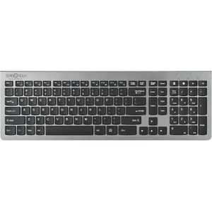 ZeroTech  Professional Wired Keyboard, 500g Lightweight Design, Scissor Keys, Compatible with Windows and Mac, Dimensions 425.2 x 139 x 21.5 mm, 1.5m USB Cable