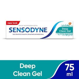 Sensodyne معجون أسنان سنسوداين مستورد ديب كلين جل للأسنان الحساسة - 75 مل