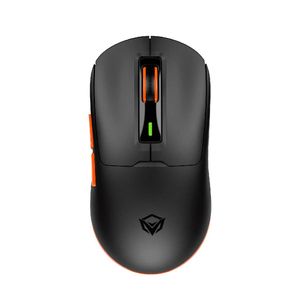 Meetion Air GW24 Tri-Mode Wireless Gaming Mouse with RGB - Black