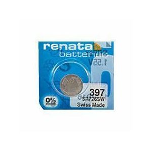Renata بطارية ساعة يد - بطارية 1.55 فولت - شريط (قطعة واحدة) 397