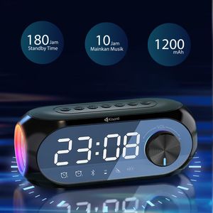 Kisonli LP-2S Speaker RGB Music Alarm Clock Bluetooth Speaker-RGB Light  TF-Card For Mobile @ Best Price Online | Jumia Egypt